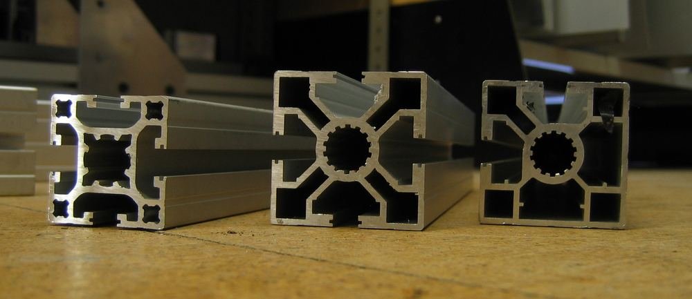 Aluminium T-slot profiles